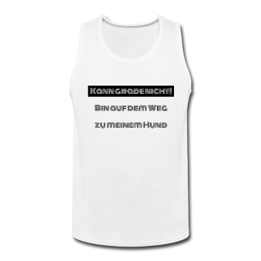 Hunde Tank Top - hund - auf dem Weg zu meinem Hund