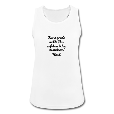 Hunde Tank Top - hund - auf dem Weg zu meinem Hund