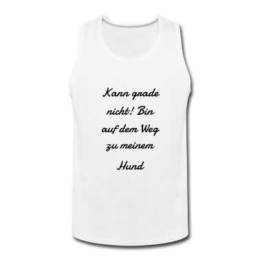 Hunde Tank Top - hund - auf dem Weg zu meinem Hund