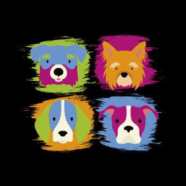 Motiv Hund und Hunde Tier