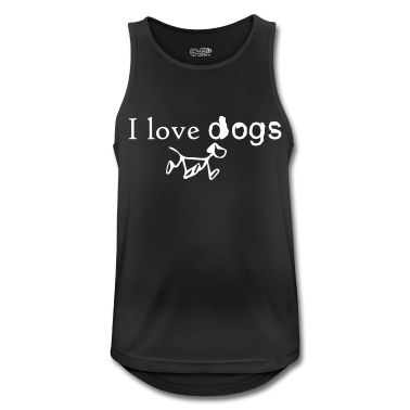 Hunde Tank Top - HUND: Ich liebe Hunde