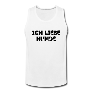 Hunde Tank Top - ich liebe Hunde Hund
