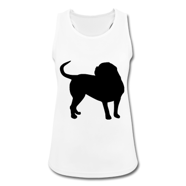Hunde Tank Top - Hund Silhouette Hunde