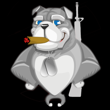 Motiv Hunde, Hund, Soldat