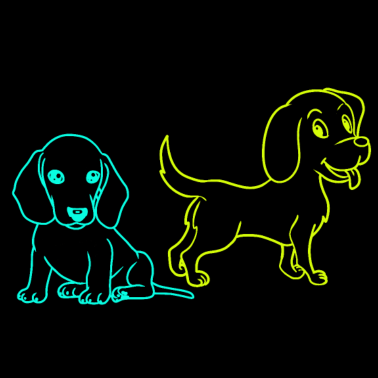 Motiv Fantasy Hund Hunde