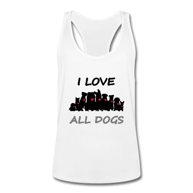 Hunde Tank Top - Ich liebe alle Hunde, Hund