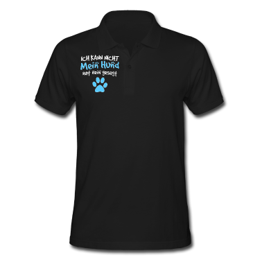 Hunde Poloshirt - Lustiger Spruch Witzige Sprüche Hunde Hund Pfote