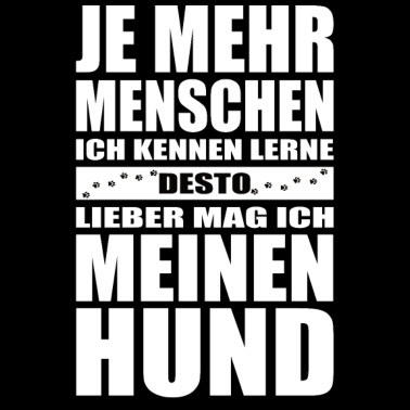 Motiv Hund Tierfreund Haustiere Ich Liebe Hunde wuff wau