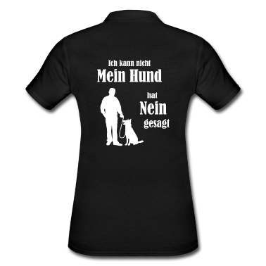 Hunde Poloshirt - Hunde Spruch