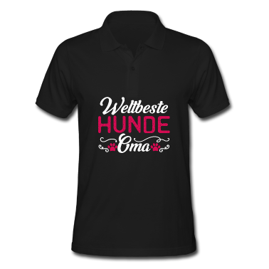 Hunde Poloshirt - Weltbeste hunde oma Hund Geschenk Hundeliebhaber