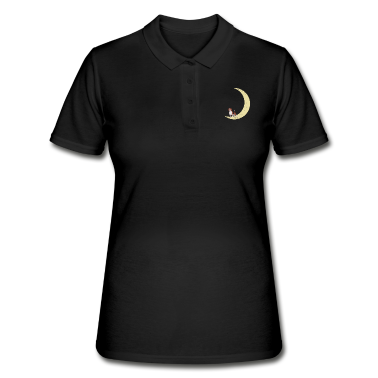 Hunde Poloshirt - Dackel Geschenkidee Mond Hund Hundemotiv