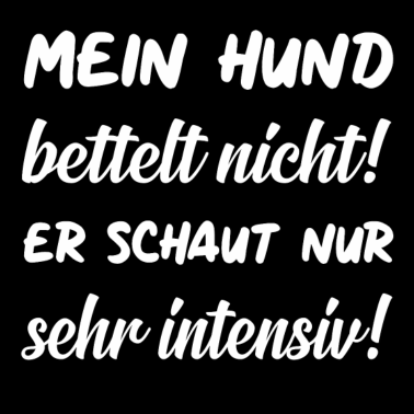 Motiv Lustiger Hunde Spruch