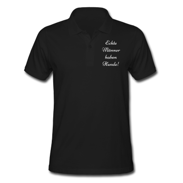 Hunde Poloshirt - Männer Hunde Spruch