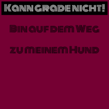 Motiv hund - auf dem Weg zu meinem Hund
