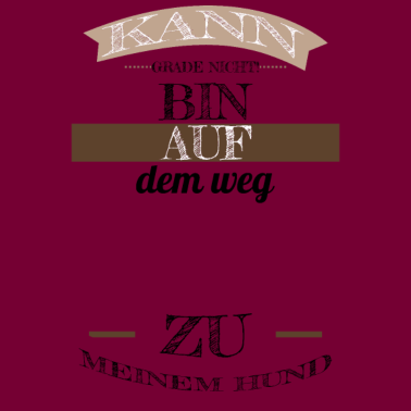 Motiv hund - auf dem Weg zu meinem Hund
