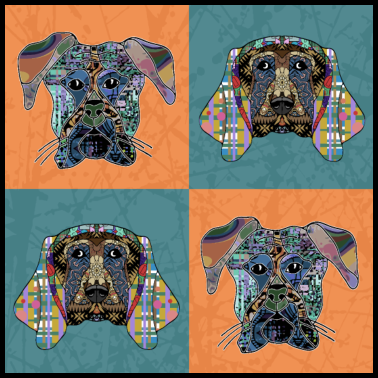 Motiv Hund