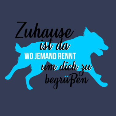 Motiv Hunde Shirt • Hunde Zuhause • Hunde Geschenk