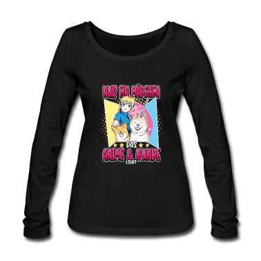 Hunde Langarmshirt - Anime Otaku Manga Kawaii Japan Hunde