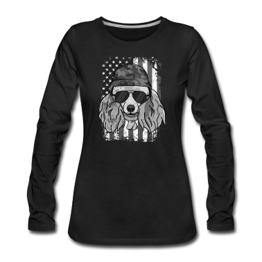 Hunde Langarmshirt - Pudel
