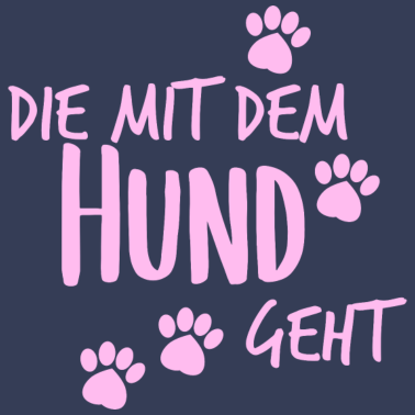 Motiv Hund lustiger Spruch hunde