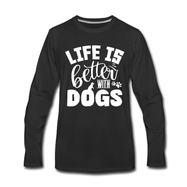 Hunde Langarmshirt - Hund
