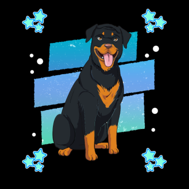 Motiv Rottweiler Hund Welpe
