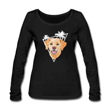 Hunde Langarmshirt - Hund Golden Retriever