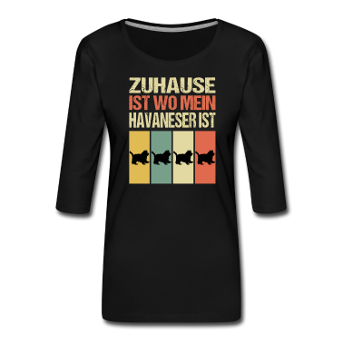 Hunde Langarmshirt - Havaneser Hund