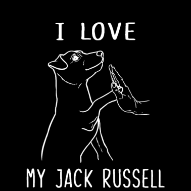 Motiv I Love My Jack Russell Terrier Jack Russell Liebe