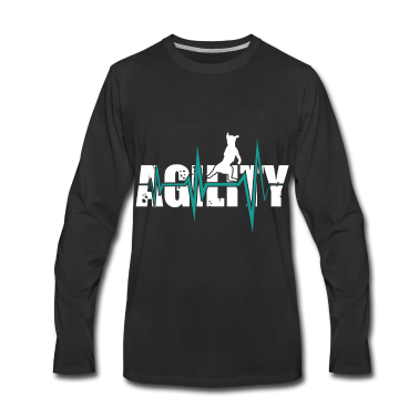 Hunde Langarmshirt - Agility Hunde - Agility