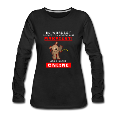 Hunde Langarmshirt - Hunde spruch Geschenk