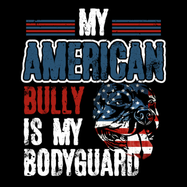 Motiv American Bully Hundebesitzer Hundehalter Geschenk
