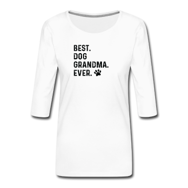 Hunde Langarmshirt - Hund Oma, Hundeliebhaber, Großmutter Geschenk, Mutter
