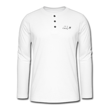 Hunde Langarmshirt - Hunde Liebe ist Herz Sache - Herz für Hunde