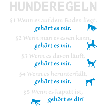 Motiv Hunderegeln