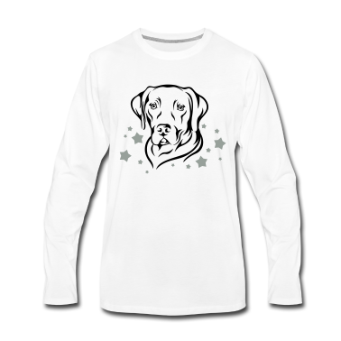 Hunde Langarmshirt - Labrador 3
