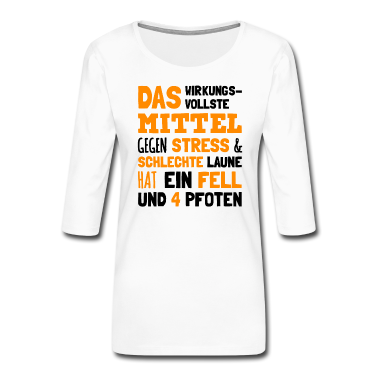 Hunde Langarmshirt - Fell und 4 Pfoten