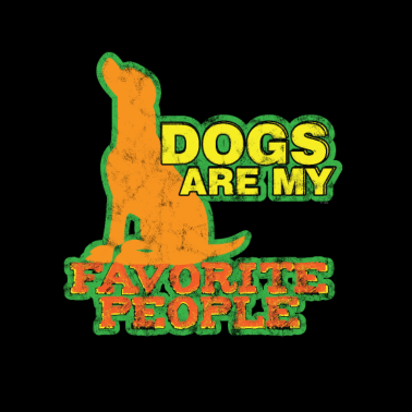 Motiv Hunde sind meine Lieblingsmenschen