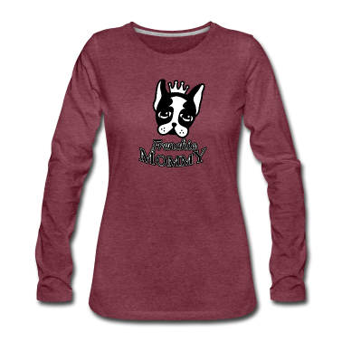 Hunde Langarmshirt - Französische Bulldogge Frenchie Geschenk