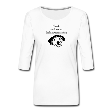 Hunde Langarmshirt - Hund Spruch