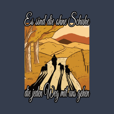 Motiv never walk alone dog