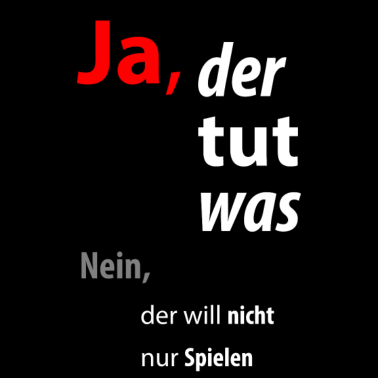 Motiv Der Hund tut was