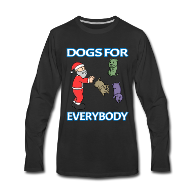 Hunde Langarmshirt - Weihnachten Hund Hundebesitzer