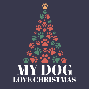 Motiv Mein Hund liebt Weihnachten