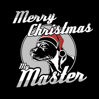 Motiv Frohe Weihnachten Hund