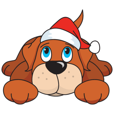 Motiv Weihnachtsmotiv Weihnachten Hund