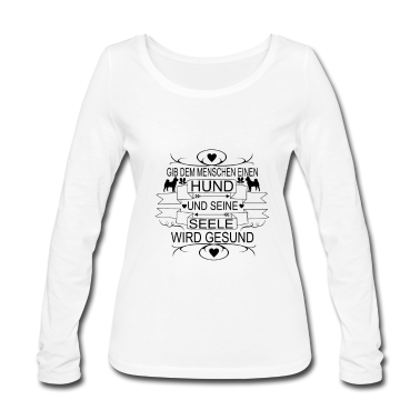 Hunde Langarmshirt - Hunde können heilen