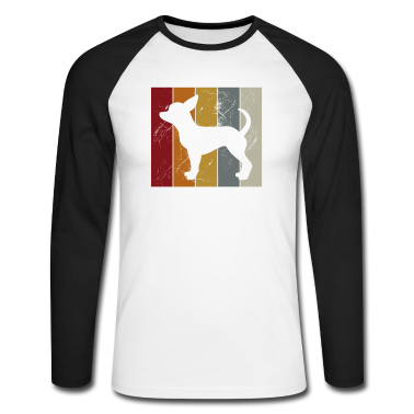 Hunde Langarmshirt - Chihuahua Retro Hund Hundeliebhaber Welpe Geschenk