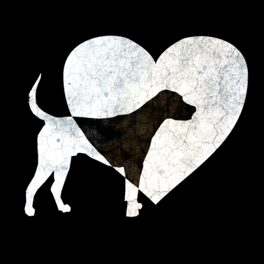 Motiv Ich liebe Hunde - English Foxhound