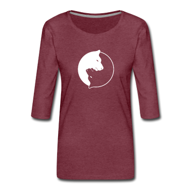 Hunde Langarmshirt - Yin und Yang Zeichen Für Einen Hundeliebhaber